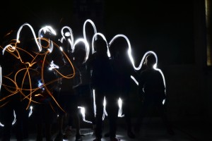 Le groupe du lightpaiting